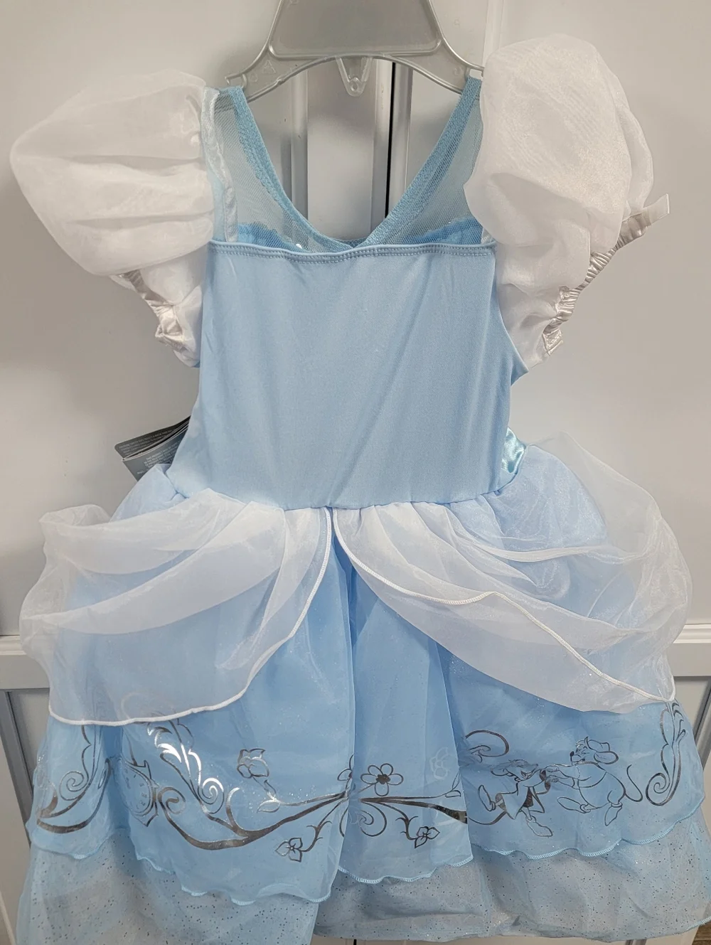 Not For Sale Cinderella Dress Princess Costume Girls Size 3 NWT Sequins Tulle - Picture 5 of 14